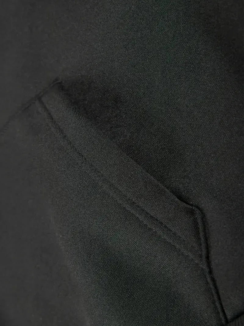 Hoodies Unisex PARIS Letter Print Casual Drawstring Design