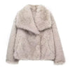 Women's faux fur coat