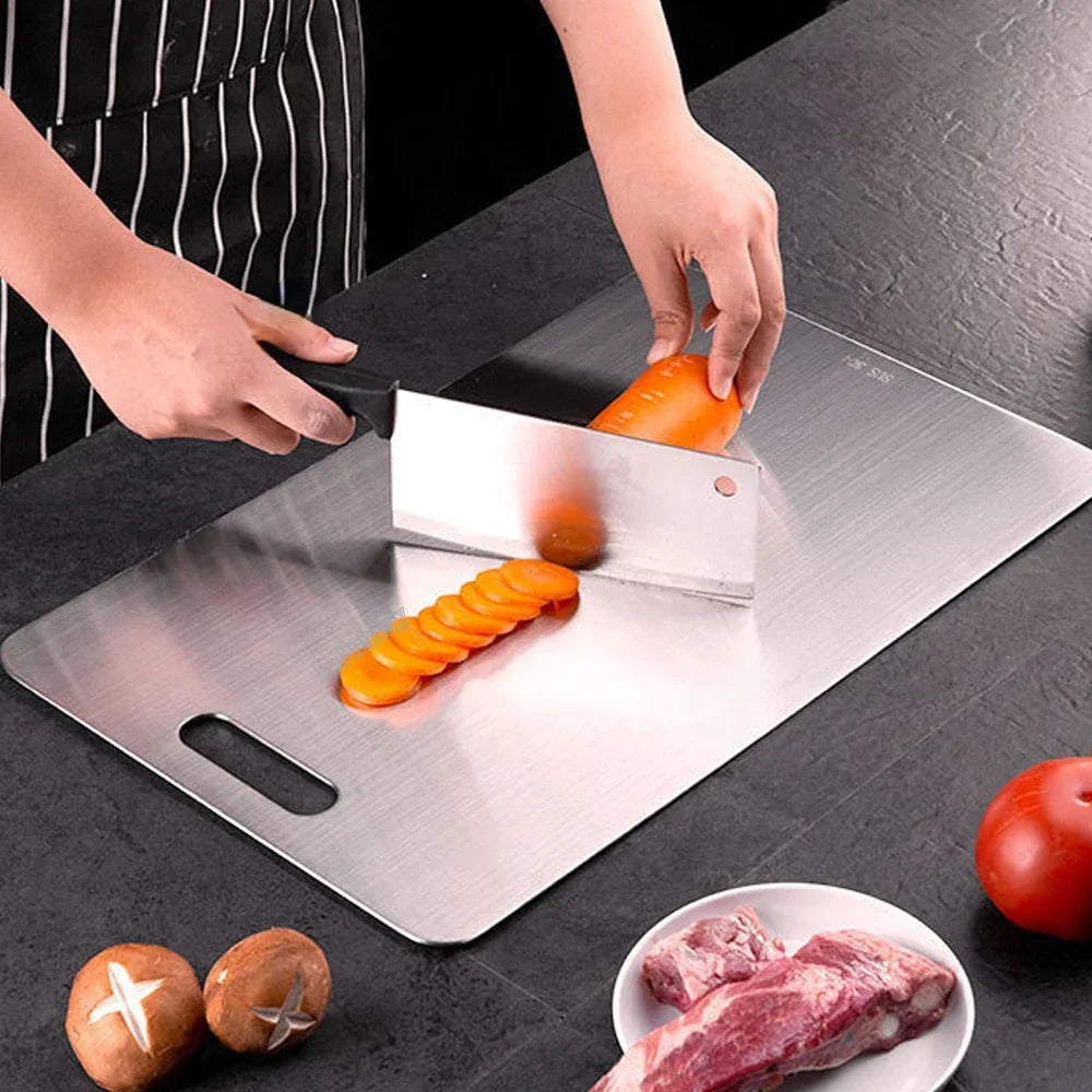 316 Stainless Steel Thick Cutting Board for Kitchen Use