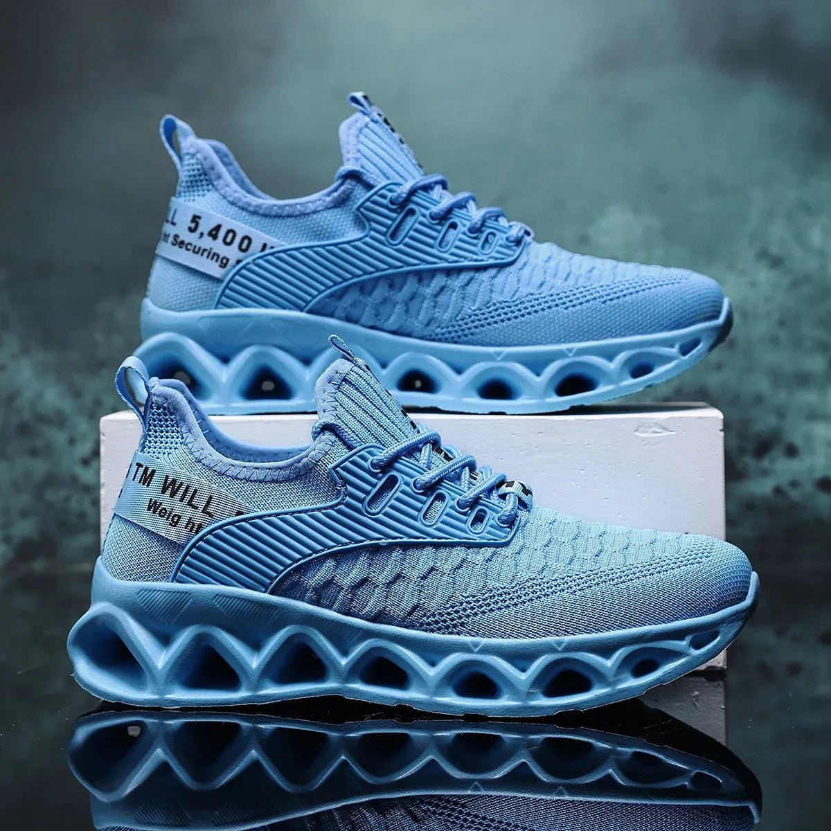 Women’s Lightweight Shoes Mesh Flat With Blade Style Sole