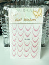 5D French style nail stickers SD-1930