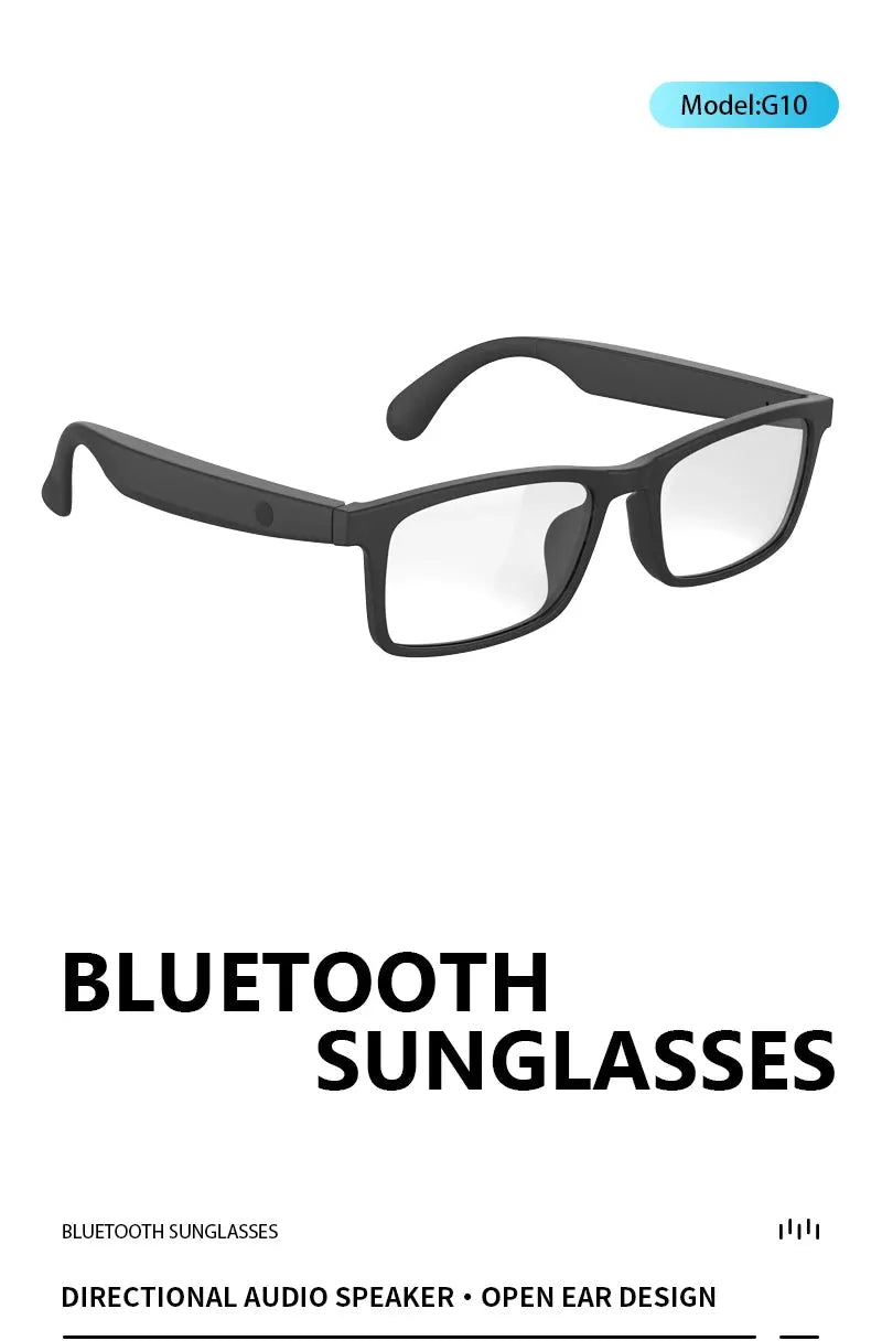 Wireless Smart Glasses with Bluetooth Audio