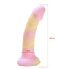 Dildo with strong suction cup made of liquid silicone - PMMNAPOLES