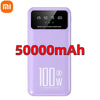 Xiaomi 100W 50000mAh portable charger, purple