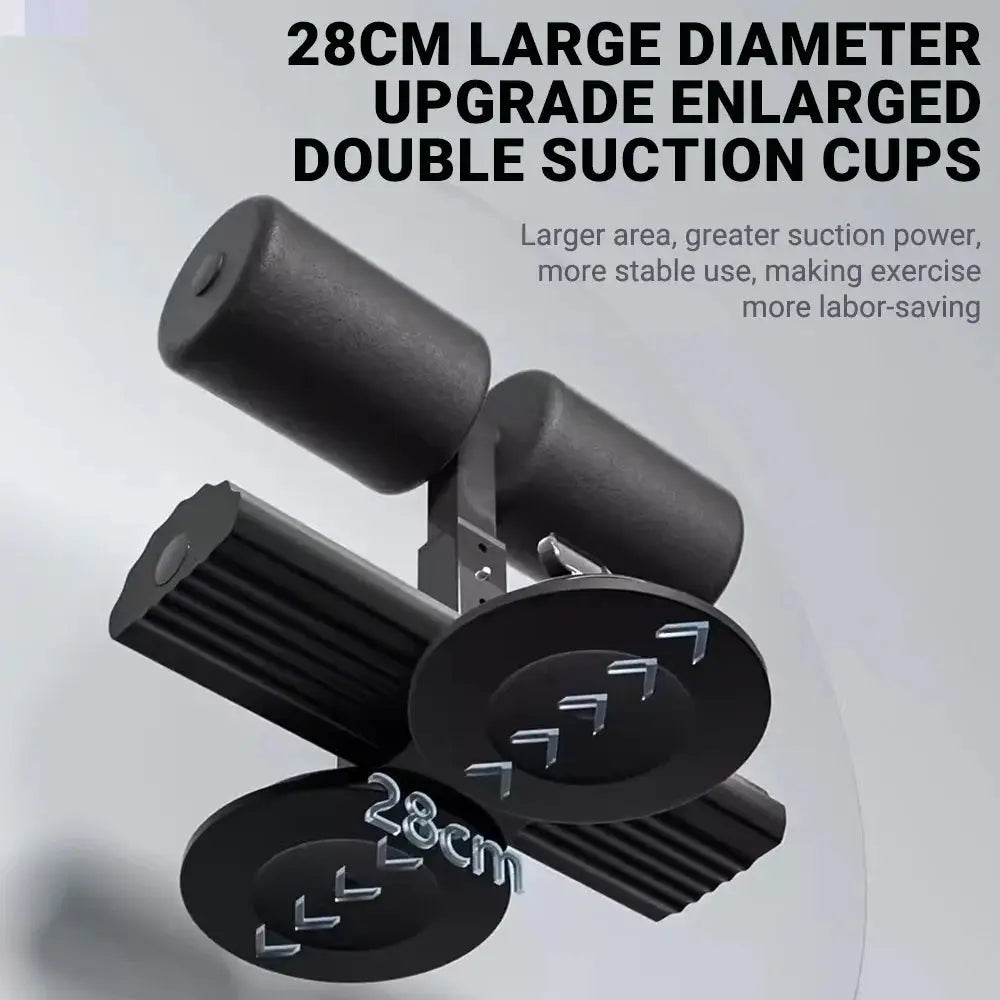 Portable sit-up assistant with tension rope, core support fitness tool for home gym workouts