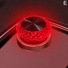 Red USB car LED ambient light on dashboard