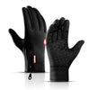 Winter cycling gloves with wrist support