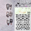 Self-adhesive nail art stickers - PMMNAPOLES