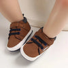 Baby Boy Shoes Canvas High Top Casual Soft Sole Newborn Sport Walking 0-18 Months - PMMNAPOLES