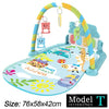 Baby play gym with animal designs, Model T