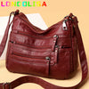 Women's Soft Leather Shoulder Bags - PMMNAPOLES