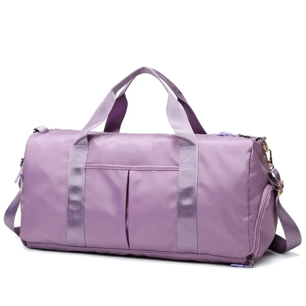 Unisex Sports Duffle Bag Waterproof with Dry-Wet Separation, Large Capacity for Gym & Travel