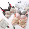 Women's Floral Print Seamless Bra