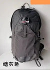 Dark gray Osprey backpack front view