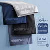 4 pieces of men's ice silk boxer briefs