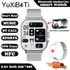 Smart watch with NFC, GPS, and Bluetooth headset