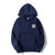 Solid Color Fleece Hoodies Men Women