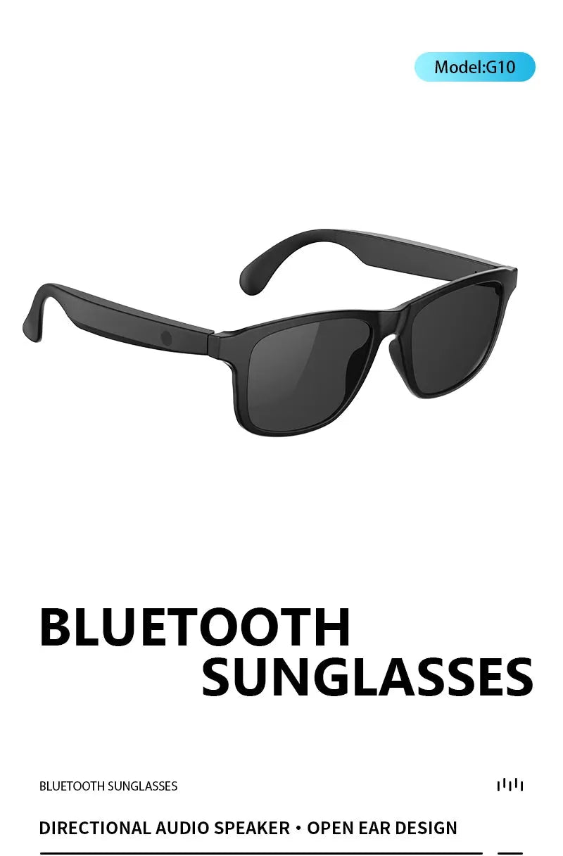 Wireless Smart Glasses with Bluetooth Audio