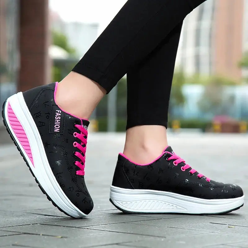 Women’s Walking Sneakers | Lightweight Air-Cushion Tennis Shoes for All-Day Comfort