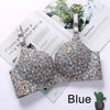 Women's Floral Print Seamless Bra