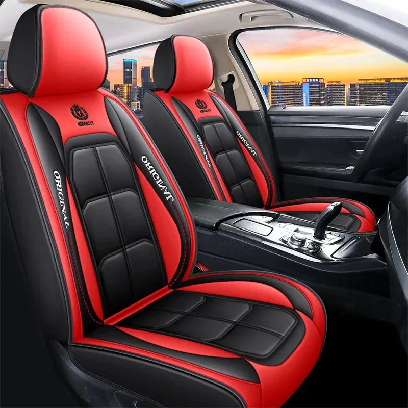 Full Leather Car Seat Cover All Season Universal Cushion