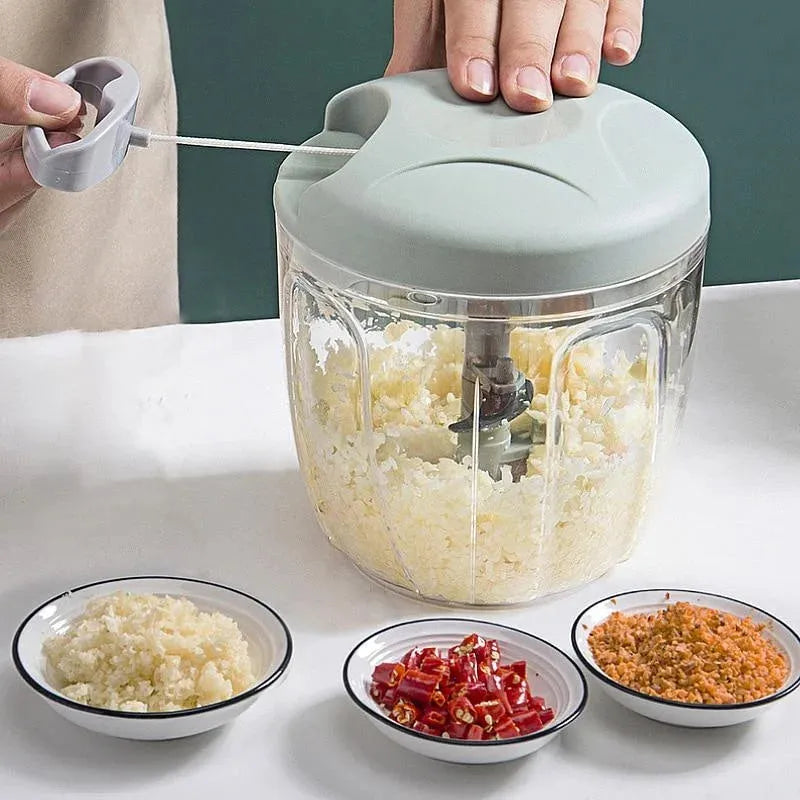 Electric Food Chopper Mini USB Garlic Cutter Portable