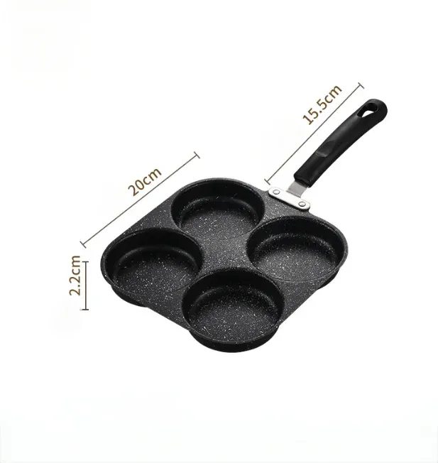 Non Stick Frying Pan with Heat Resistant Handle Design