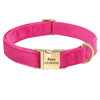 Personalized velvet dog collar - PMMNAPOLES