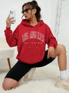 American style women's hoodie - PMMNAPOLES