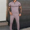 Men's short-sleeved pantsuit