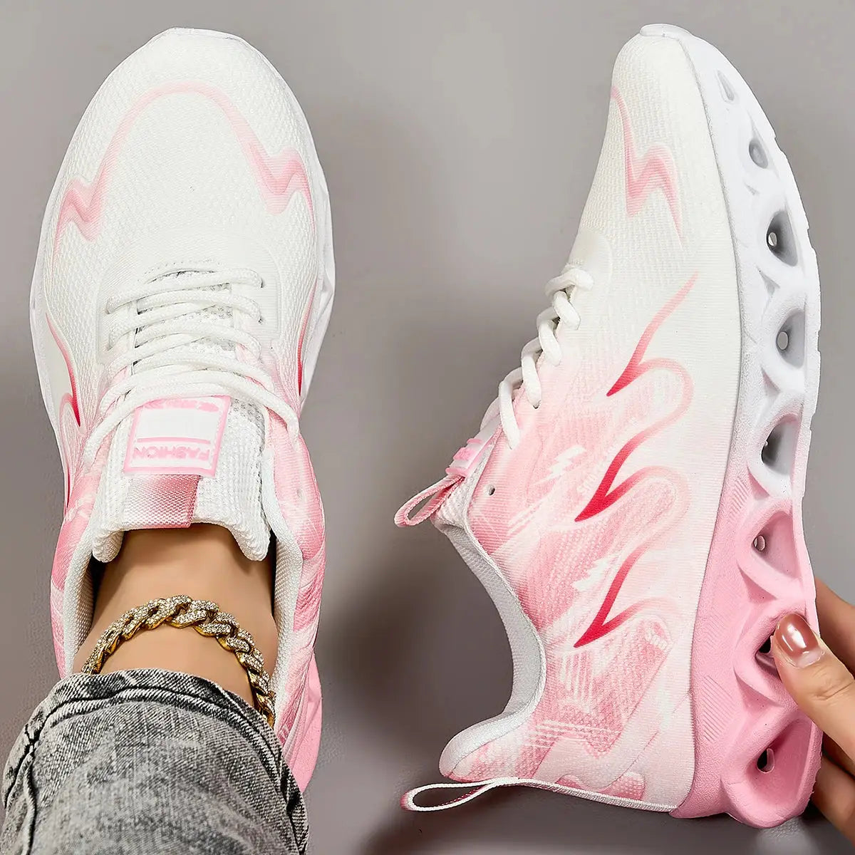 Women’s Walking Sneakers | Lightweight Air-Cushion Tennis Shoes for Running & Everyday Style