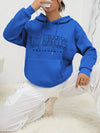 Blue Los Angeles hoodie for women