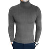 Men's slim fit turtleneck sweater