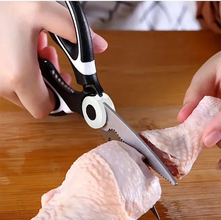 Kitchen Scissors Stainless Steel Multifunction Cutting Tool
