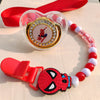 Silicone Beads Personalized Pacifier Clip - PMMNAPOLES