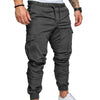 Men's adjustable drawstring pocket pants