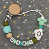 Customized Name Baby Pacifier Chain - PMMNAPOLES