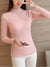 Women's Ruffle Turtleneck Sweater