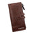 Dark brown fashion long wallet for women