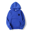 Solid Color Fleece Hoodies Men Women