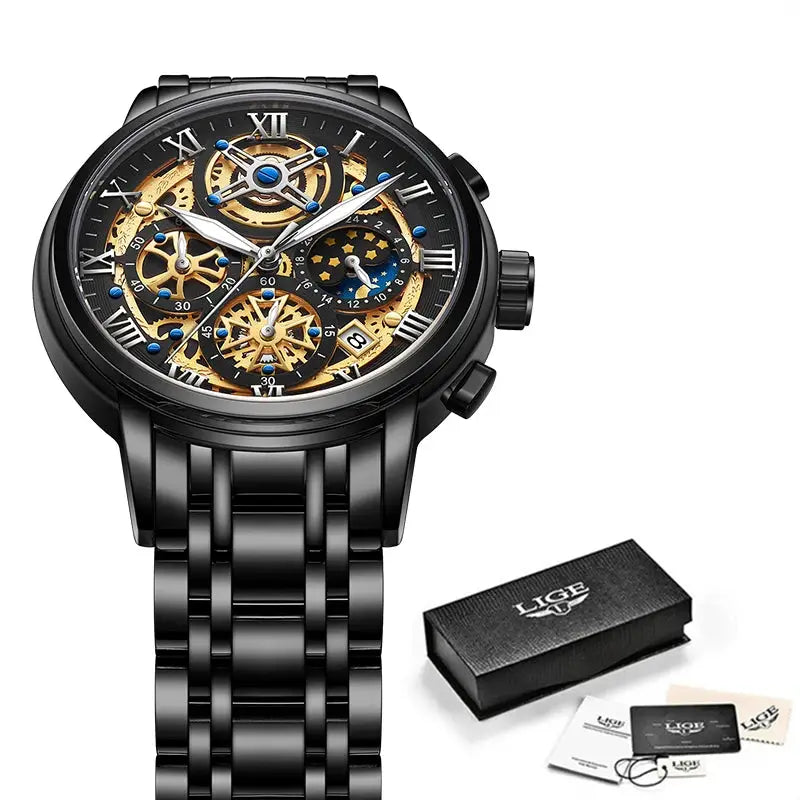 Men's  Quartz Watch – Waterproof Business Sport Style with Fashion Design