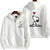 Couples Hooded Zipper Jacket