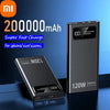 Xiaomi Power Bank 200000mAh 120W black, digital display