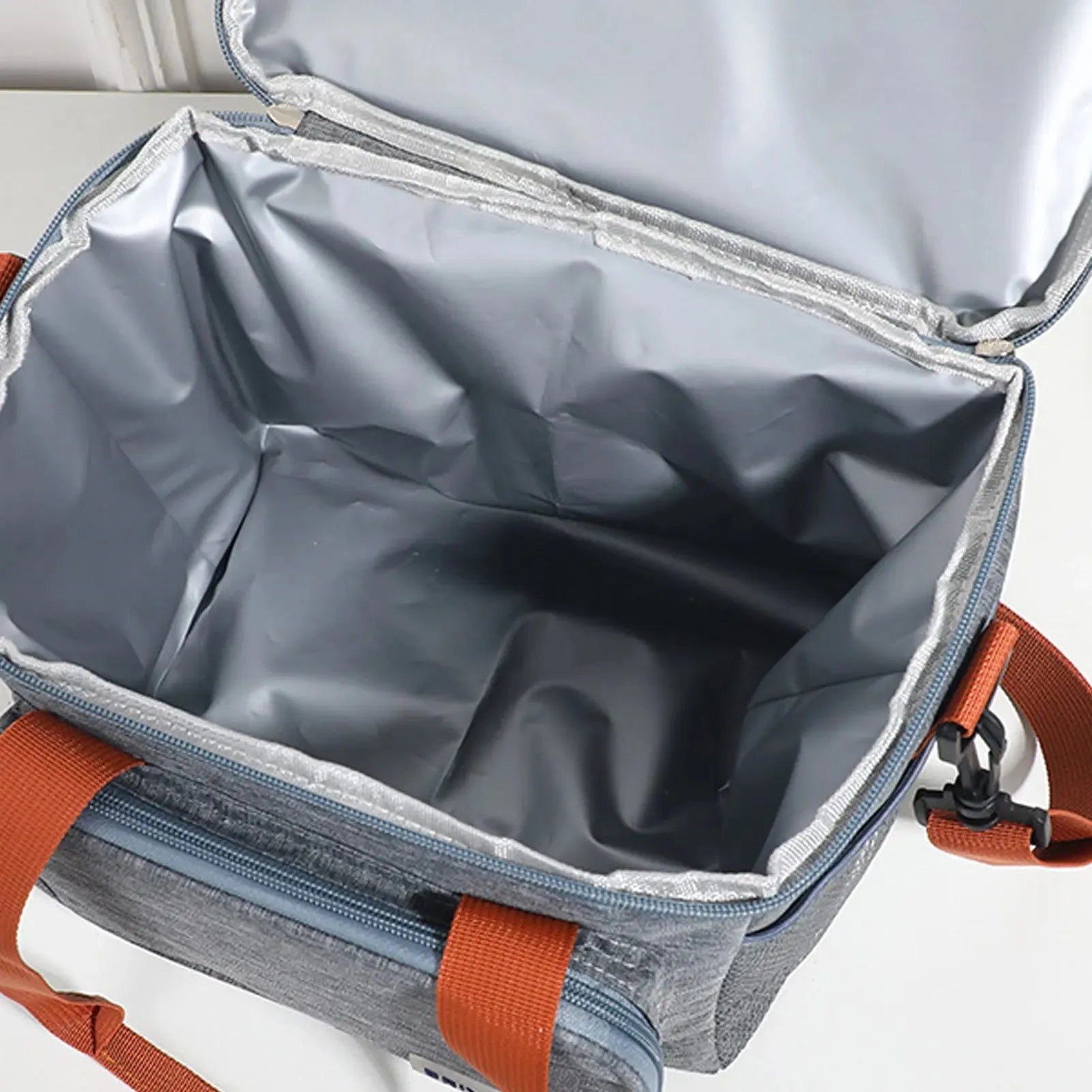 Lunch Bag Portable Insulated Waterproof Oxford Multi Pocket