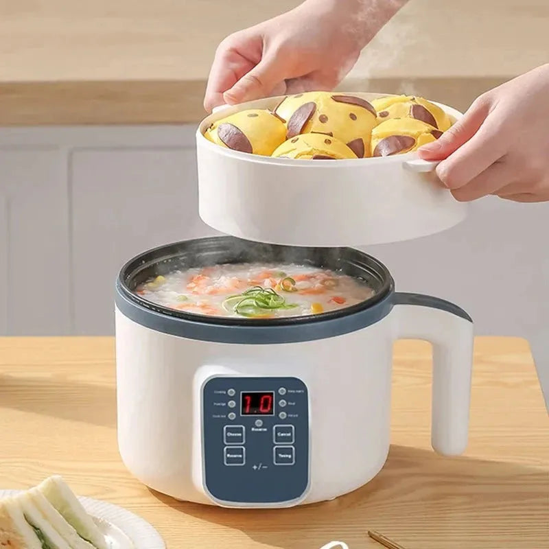 Electric Rice Cooker 1.7L Non Stick Double Layer Design
