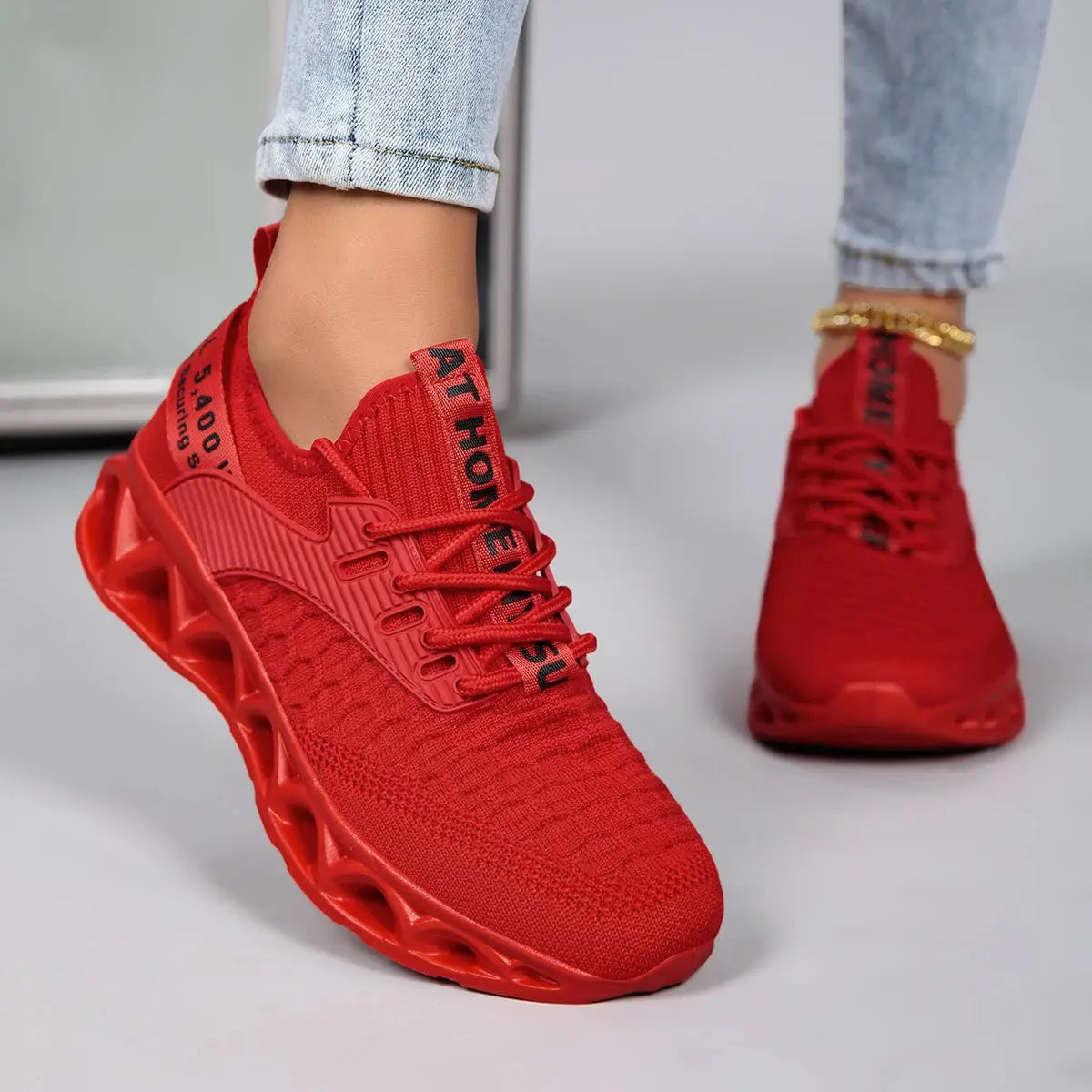 Women’s Walking Sneakers – Lightweight Air-Cushion Tennis Shoes for Comfort & Everyday Casual Style