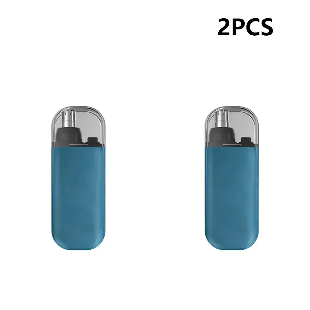 Electric nose hair trimmer, 7000 RPM motor, dual-edge blades, USB rechargeable, painless grooming (1–5 pcs)