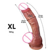 XL size dildo with measurements and weight