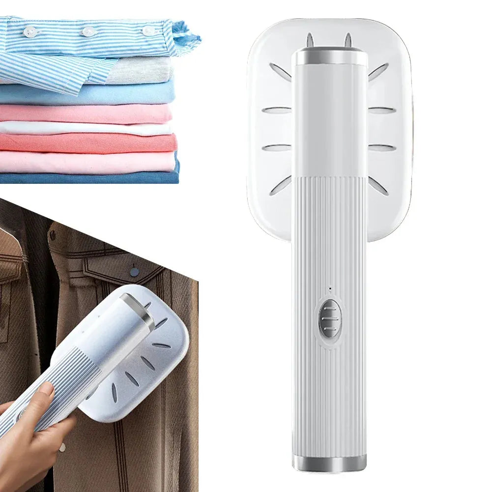 Clothes Steamer Handheld 360° USB Powered Portable Iron
