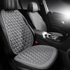 Gray 3D suspended car seat cushion on front seats